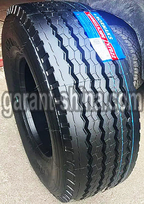 Normaks NT022 (прицепная) 385/65 R22.5 160K 20PR - Фото реальной шины с этикеткой